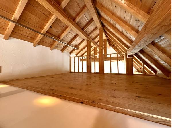 多目的に利用できるロフトスペース