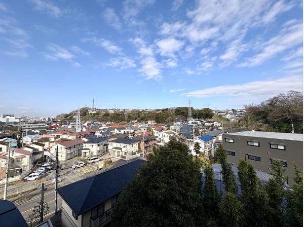 ひらけた眺望が広がります。