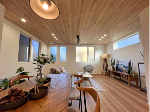 木のぬくもりを感じます