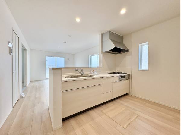 明るいキッチン