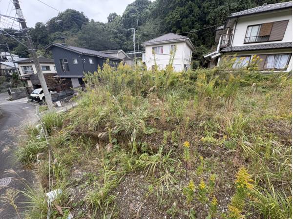 緑を背景に広がる土地、好きな建築会社と理想の住まいを形に。
