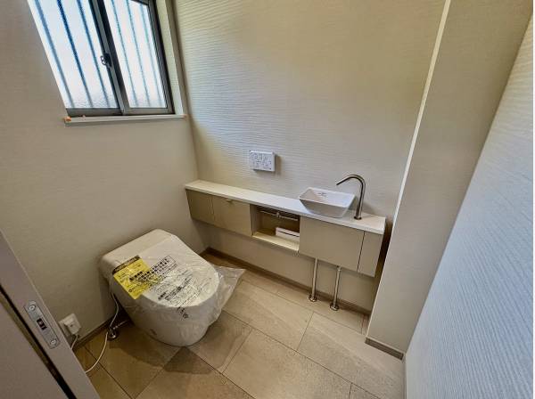トイレもとっても広くていい感じ！