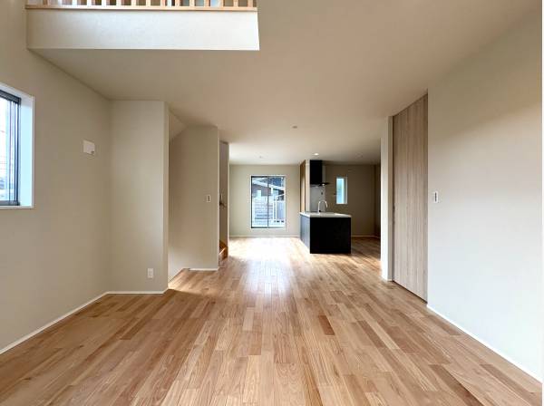 ゆったりとしたLDK