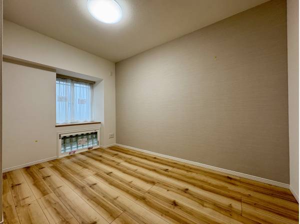 主寝室は落ち着きのある空間