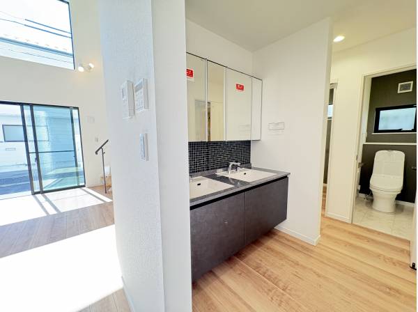 回遊動線も魅力の一つです。ツインボウル付