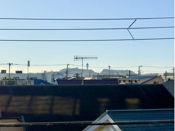 江ノ島も眺望ができました