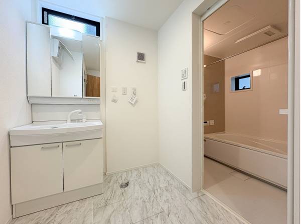 水回りもゆったりとした広さ