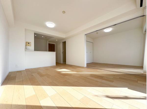 LDK+洋室で20帖超の広い空間としても使えます