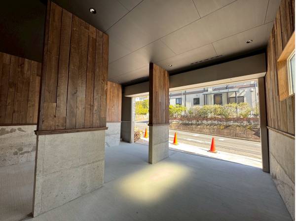 ゆったりとしたガレージです。