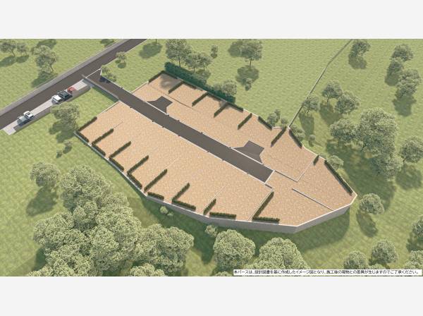 全１５区画の開発現場です。