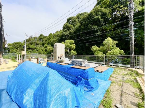 お庭からは心地よいグリーンビューが広がります。