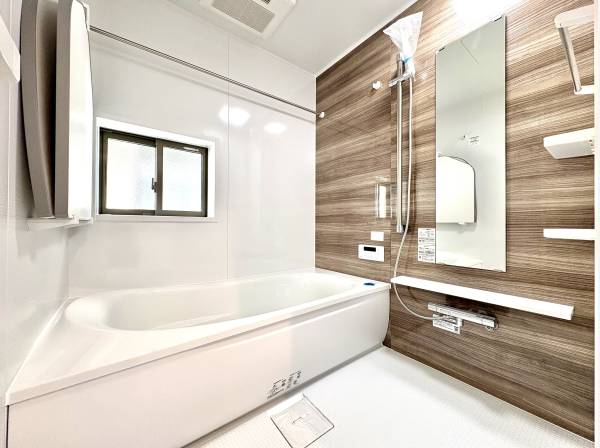 1日の疲れを癒すバスルーム