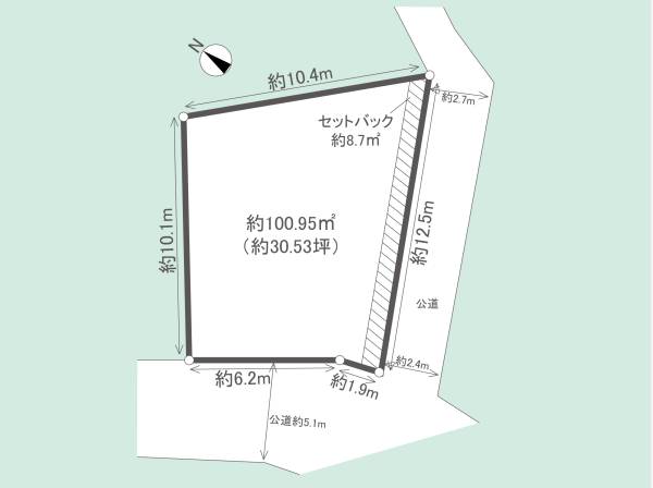 現況更地、自由な建築プランでご検討ください