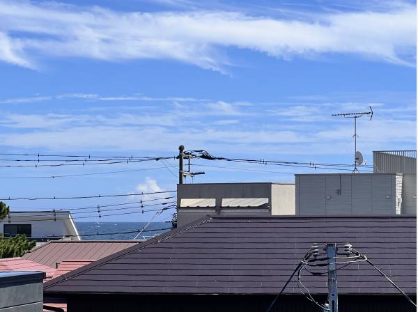 3階からは少し海も見えます