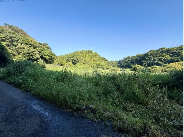 緑豊かな山並みを望む ロケーションを活かした建築が可能