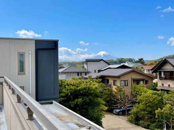 富士山が見えることも！