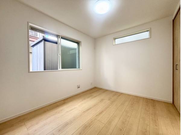 2面採光で陽当たり良好