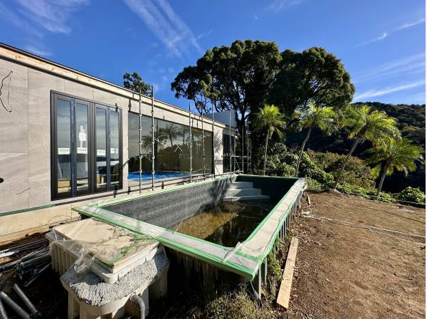 現在建築中で、11月完成予定