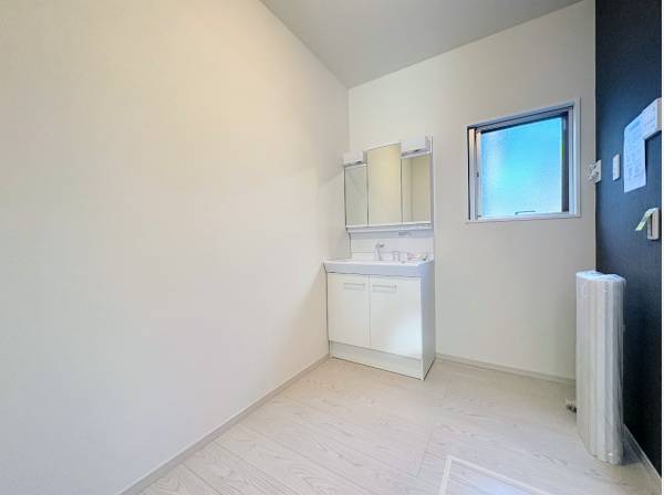 ゆとりあるサニタリールーム