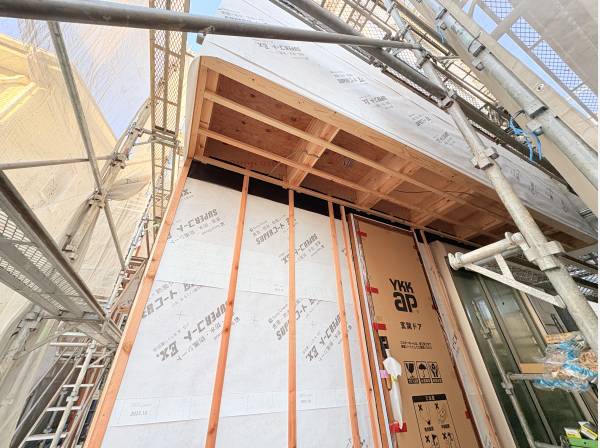 建築中の現地を見られるのも今だけです！
