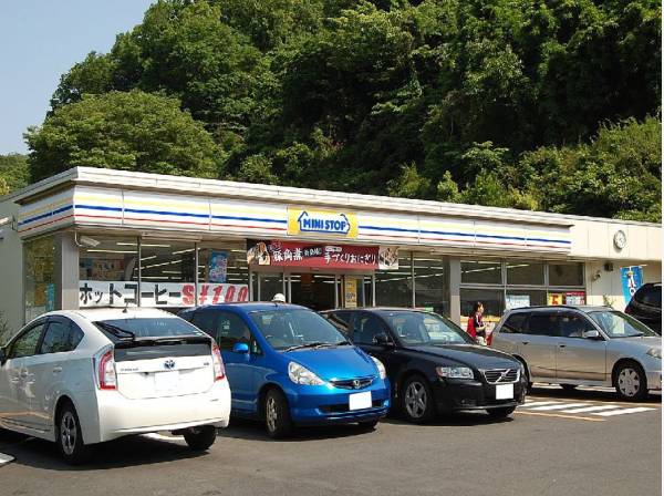 50m先のコンビニですがスーパーマーケットの様は品揃え