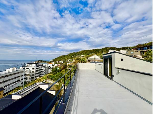 緑も程よく見えて本当に気持ちの良い眺望です