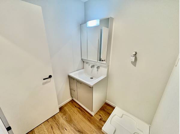 洗面所もゆったりと