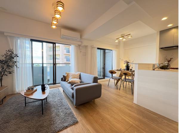 海を見ながらゆっくりと寛げます。