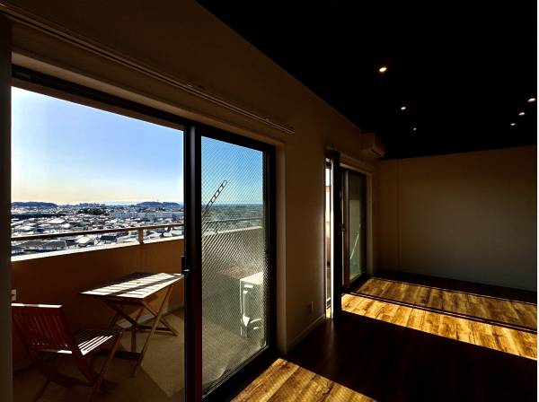 リビングからも広大な景色を楽しめます