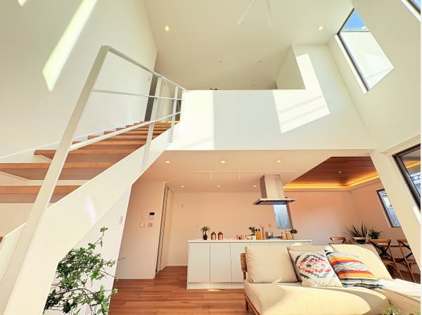 開放感あふれるリビング