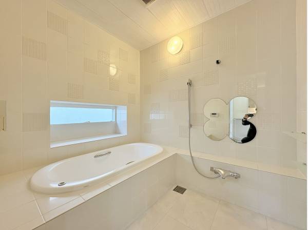 タイルが可愛いお洒落バスルーム