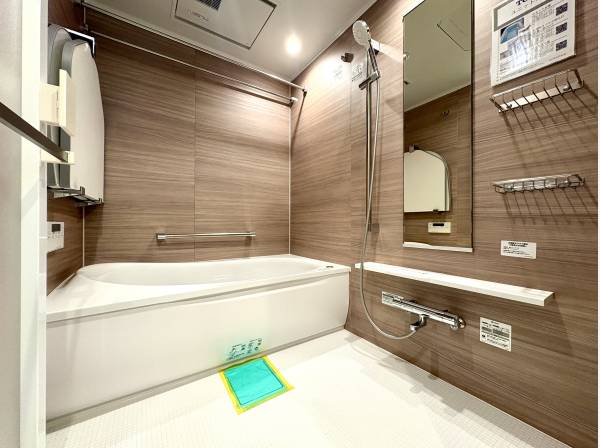 落ち着きのあるバスルーム