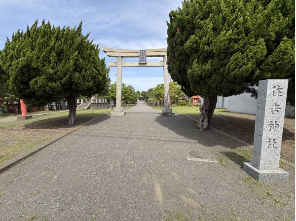 住吉神社まで約160ｍ（徒歩2分）