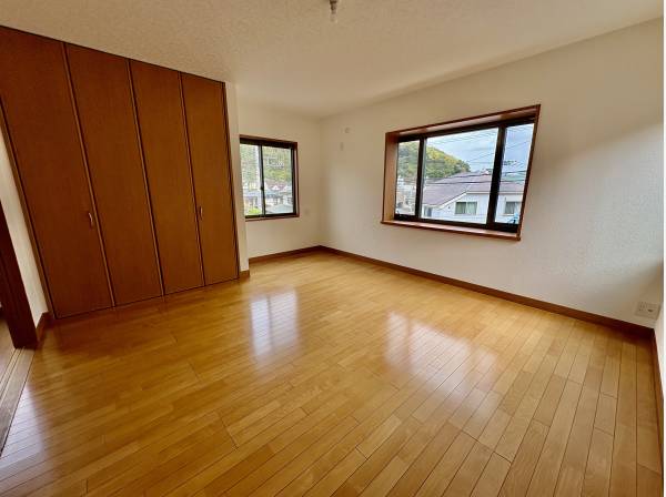 2階の部屋も広いです！