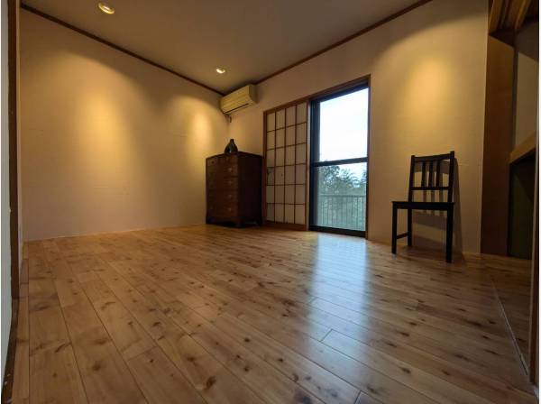 クローゼット完備の居室