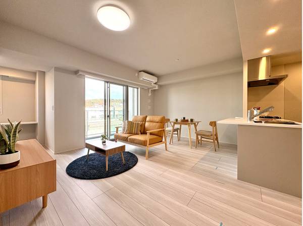 ゆったりとお過ごしいただけるリビング