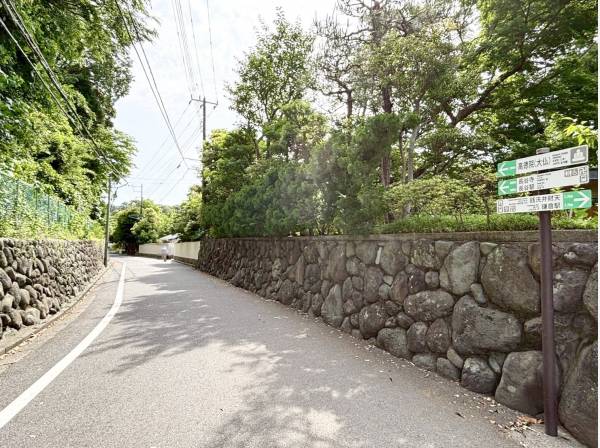 鎌倉らしい緑に囲まれたロケーション