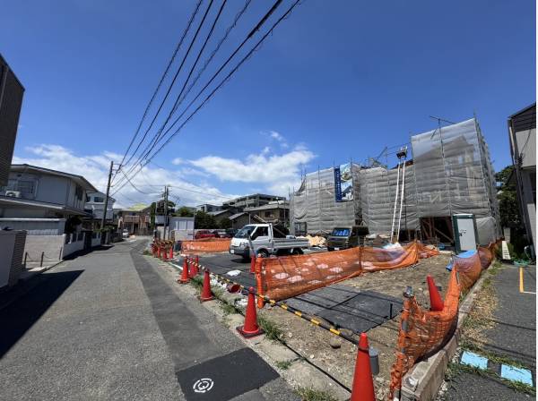 南向きの日当たり良好な現地