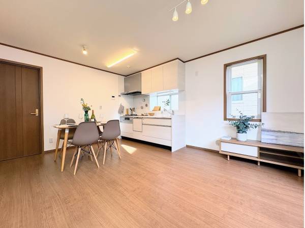 明るく開放的なLDK