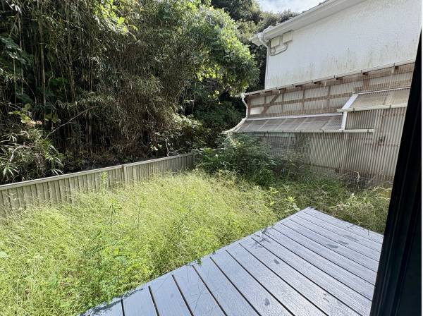 お庭もあります。