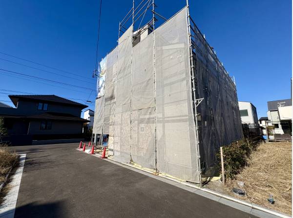 日当たり良好な立地。気持ちの良い開放感