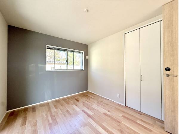 クローゼット完備の居室