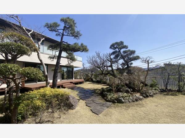 まるで日本庭園のような雰囲気