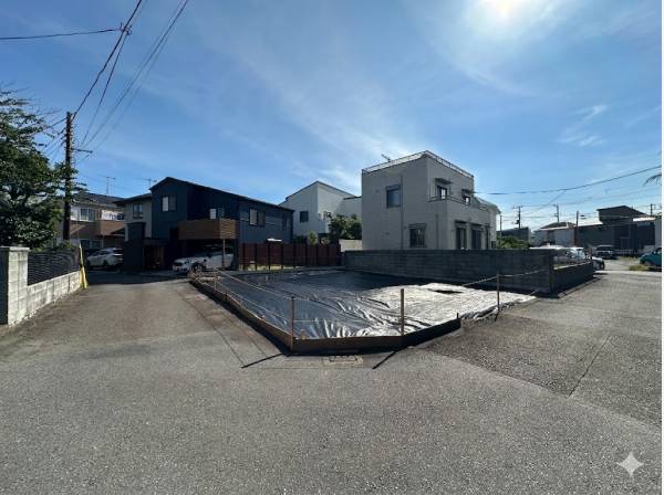 南西角地で陽当り良好