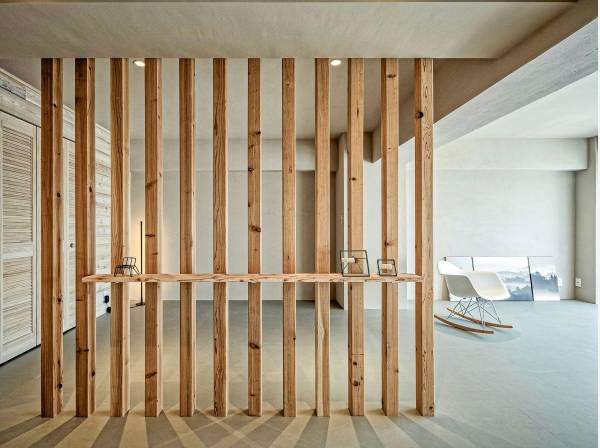 １ＲＯＯＭですが、デザイナーにより、原形を留めないオシャレな内装に