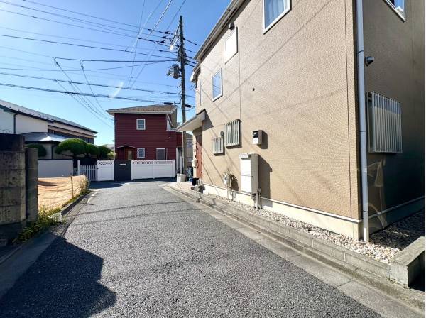 風通しの良い角地。日差しもたっぷり入ります。