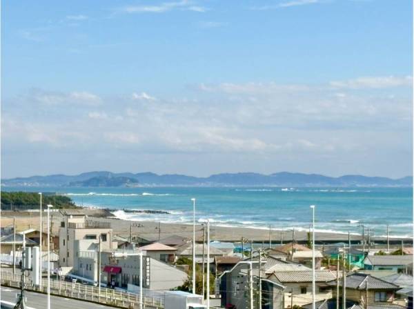 江の島方面の景色が広がります