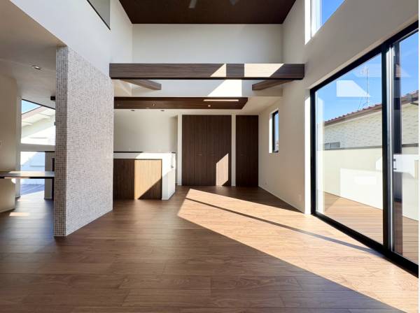 LDKは約22.5帖の大空間