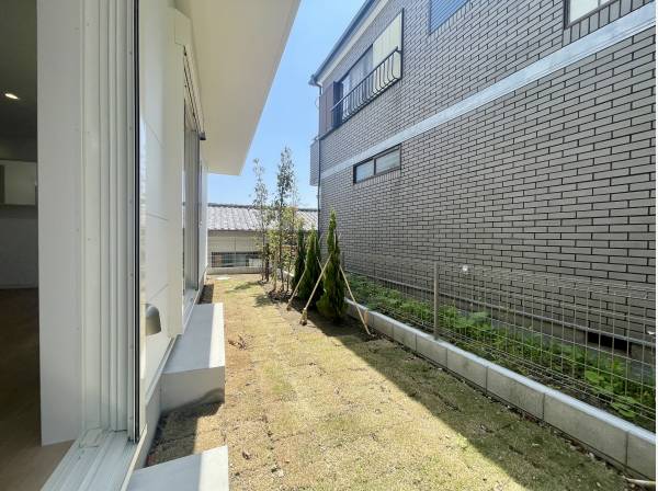 家庭菜園などできるお庭