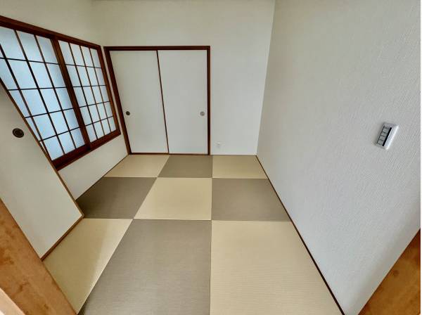 畳の部屋がありますよ！